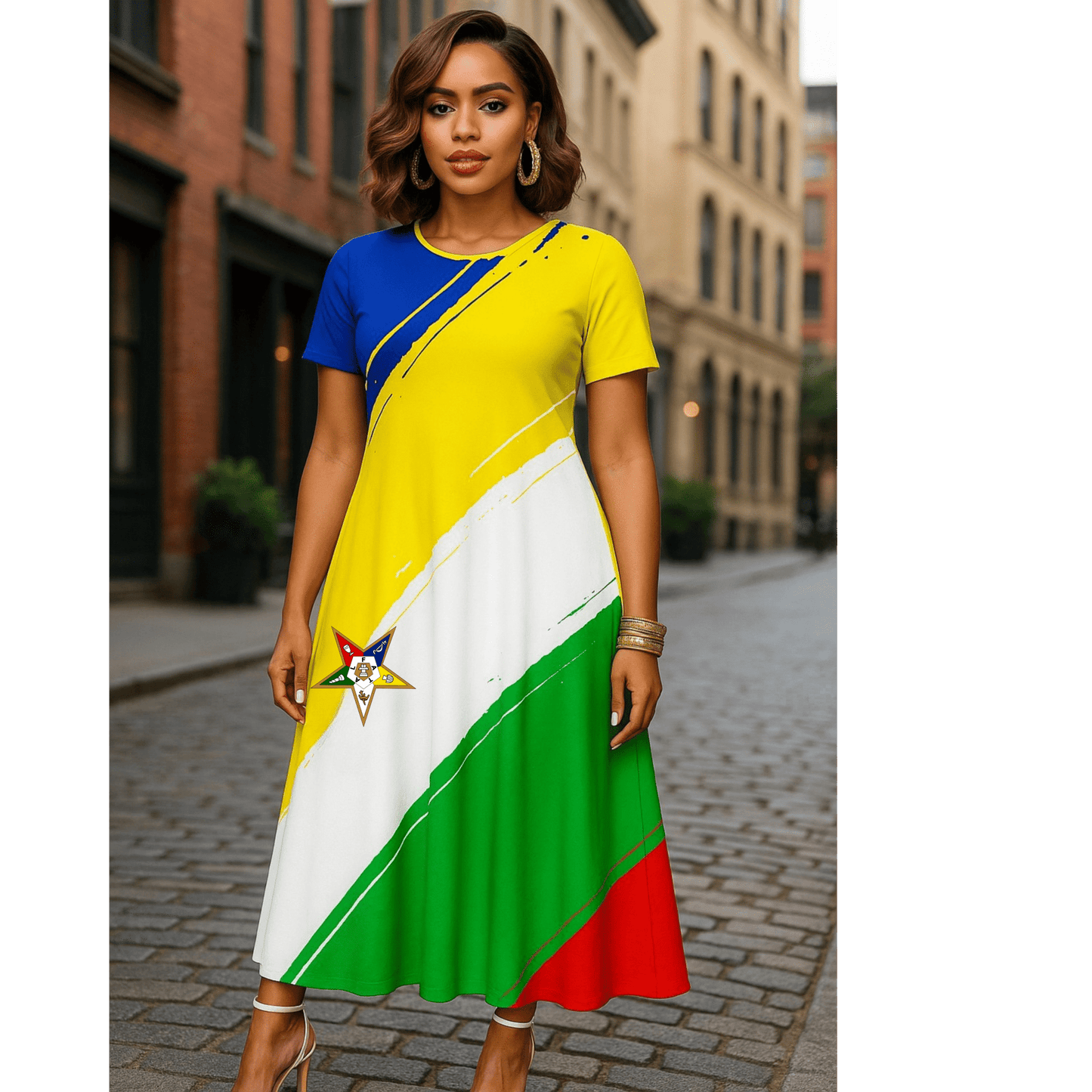 Eastern Star Beautiful Sisterhood Dress - Sistarhood
