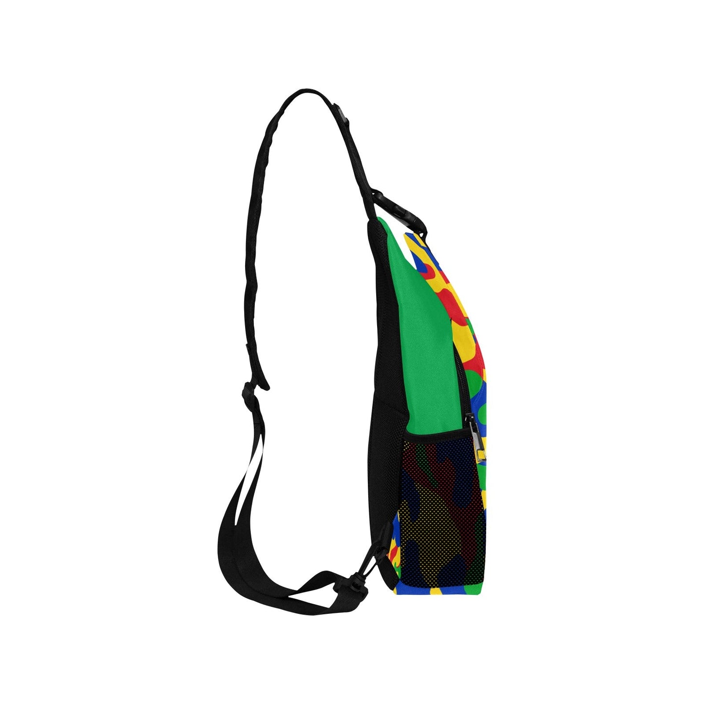 Eastern Star Bright Camo Crossbody Bag - Sistarhood