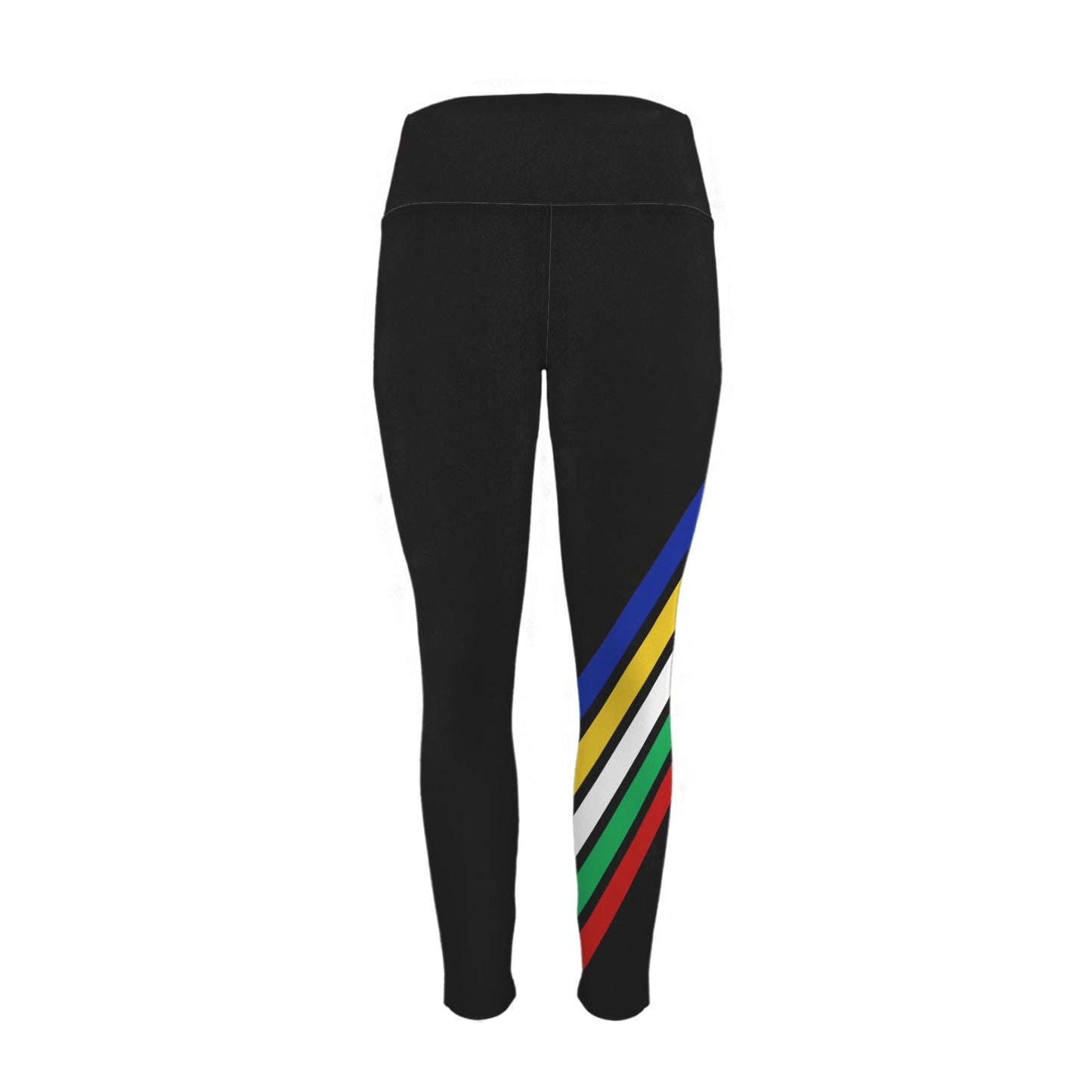 Eastern Star Delicate Stripe Leggings High Waist Pockets - Sistarhood