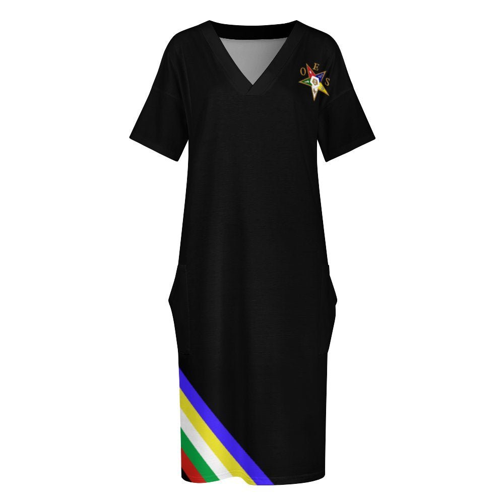 Eastern Star | OES Kinder Dress - Black - Sistarhood