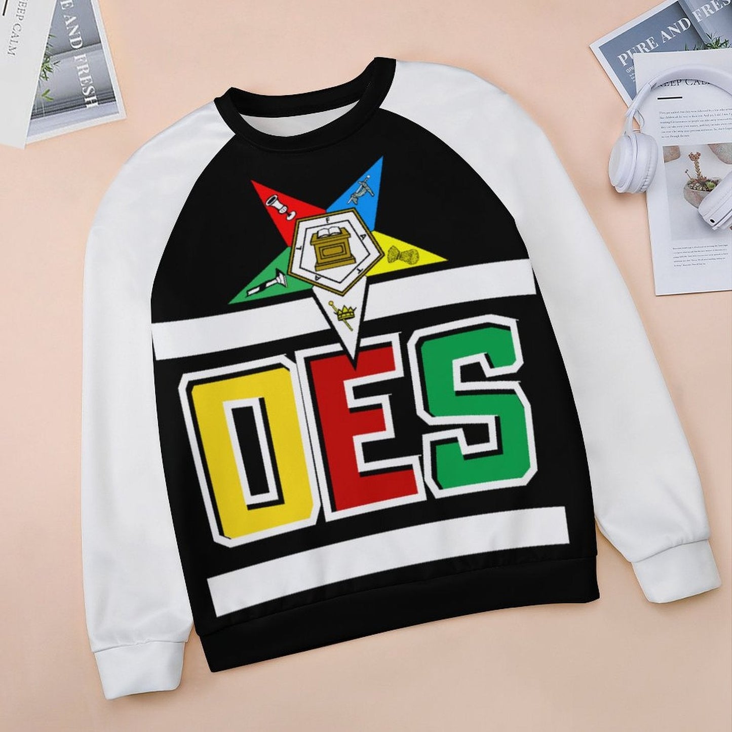 Eastern Star Statement Sweatshirt - Black - Sistarhood