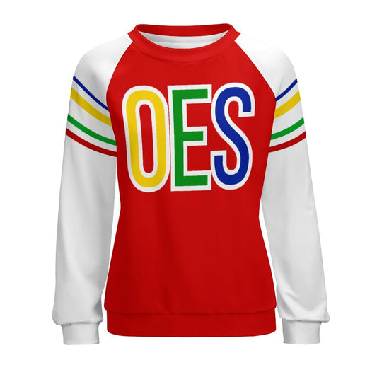 Eastern Star Statement Sweatshirt - Red - Sistarhood