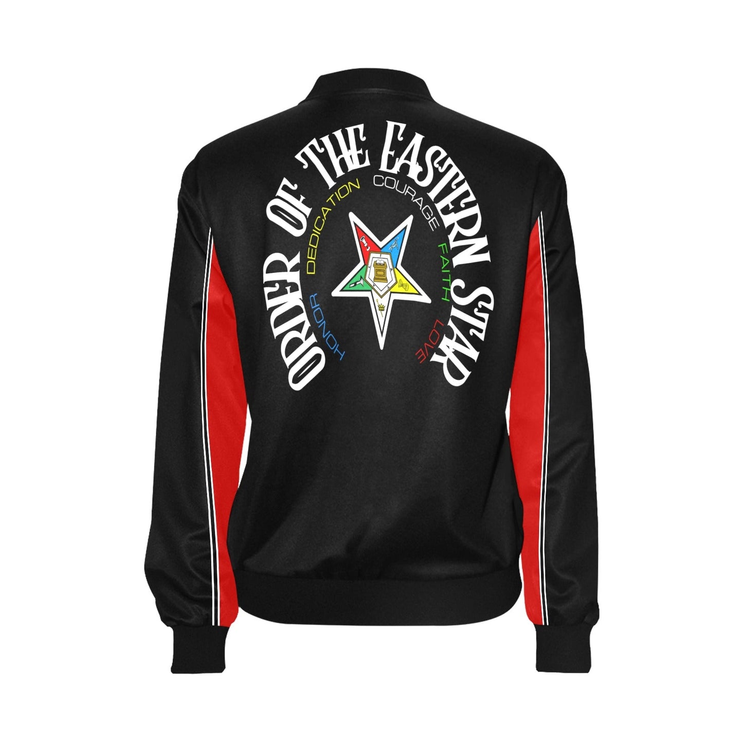 OES GRATEFUL SISTAR RED Bomber Jacket - Sistarhood