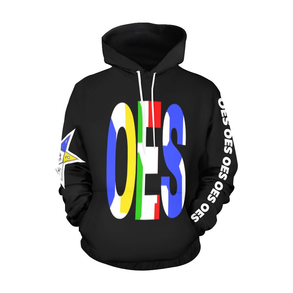 OES Hoodie Splash All Over Print Hoodie for Women (USA Size) (Model H13) - Sistarhood