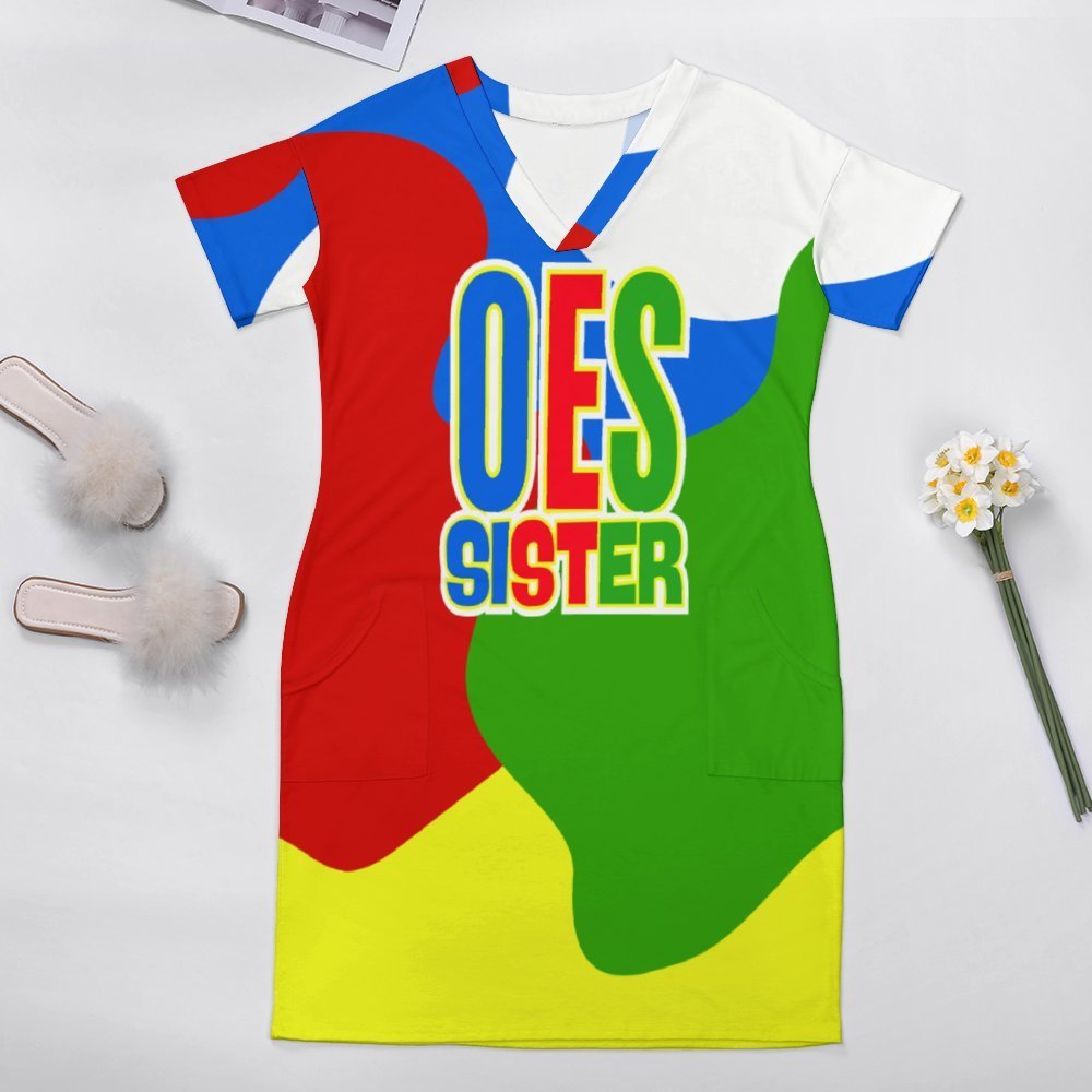 OES | Stylish Sister Dress with Pockets - Sistarhood