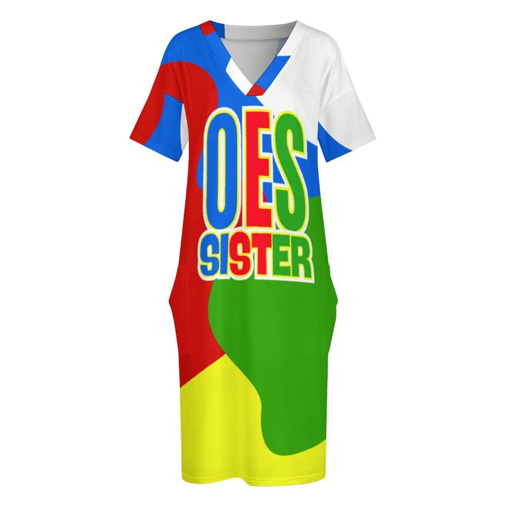 OES | Stylish Sister Dress with Pockets - Sistarhood