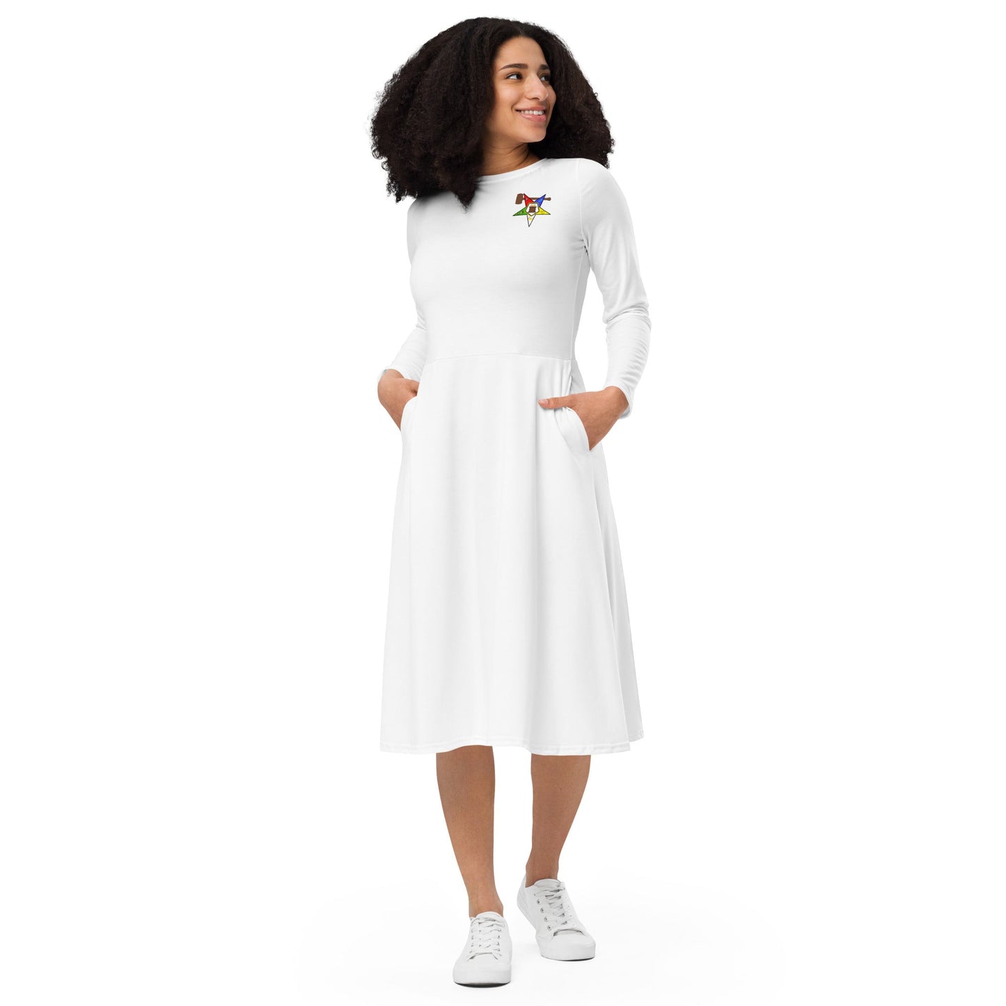 Order of the Eastern Star | Past Worthy Matron Long Sleeve Dress - Sistarhood