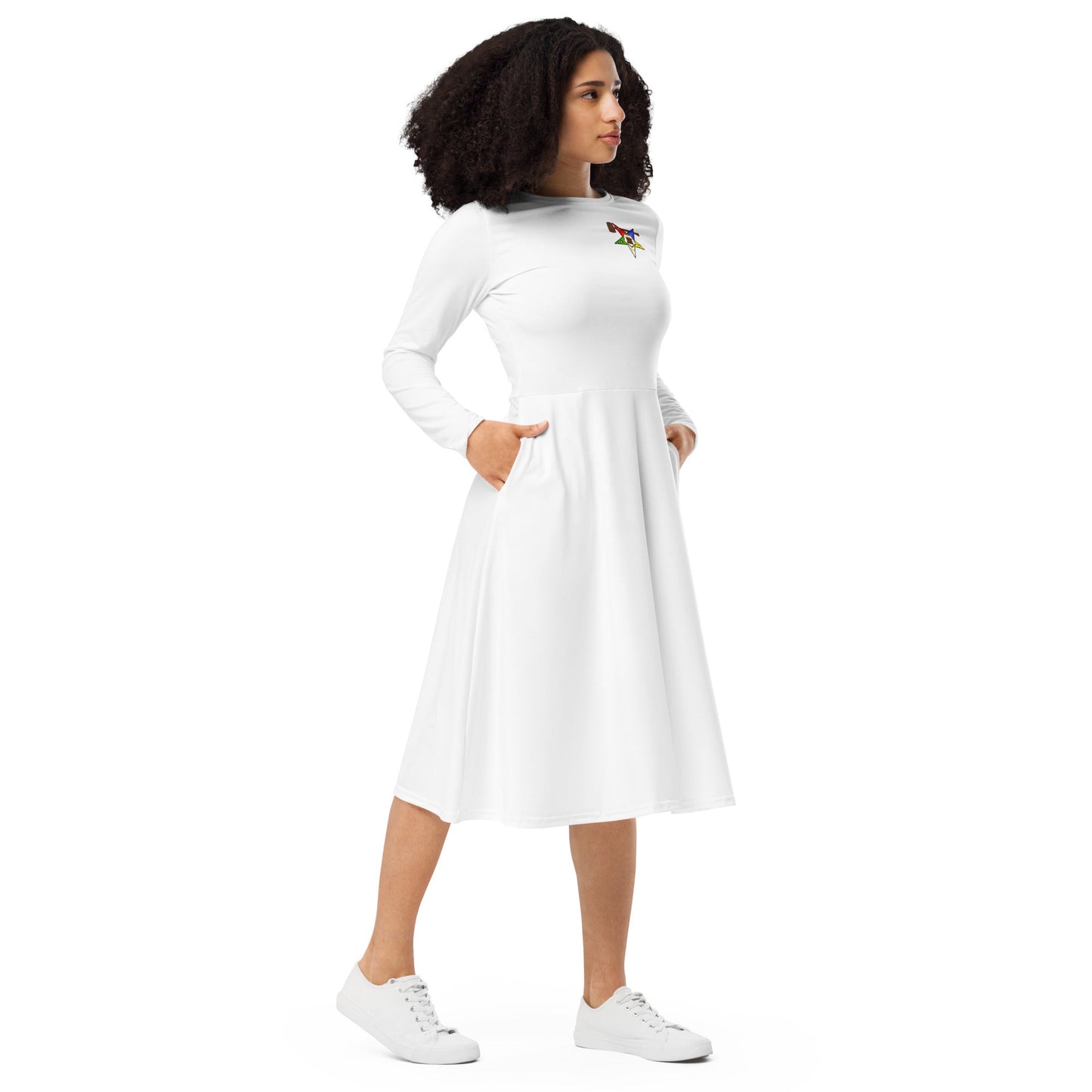 Order of the Eastern Star | Past Worthy Matron Long Sleeve Dress - Sistarhood
