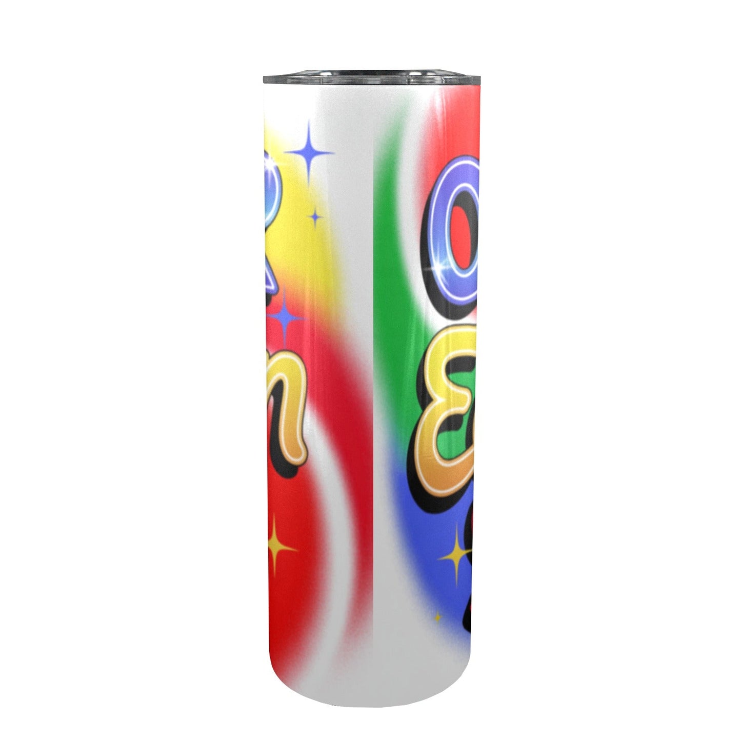 Order of the Eastern Star Sisterly Skinny Tumbler 20oz Tall Skinny Tumbler with Lid and Straw - Sistarhood