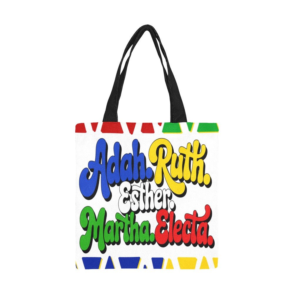 Order of the Eastern Star | Star Points Canvas Tote Bag - Sistarhood