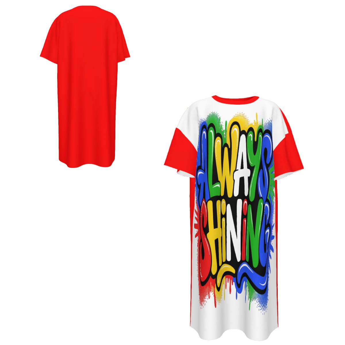 Eastern Star | Always Shining T-Shirt Dress - Sistarhood