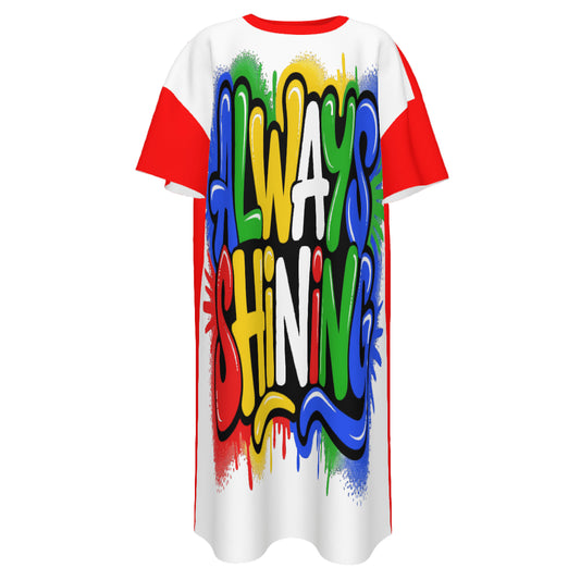 Eastern Star | Always Shining T-Shirt Dress - Sistarhood
