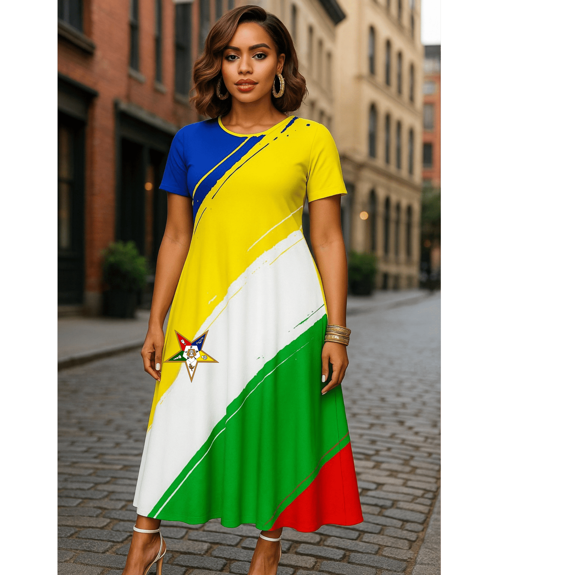 Eastern Star Beautiful Sisterhood Dress - Sistarhood