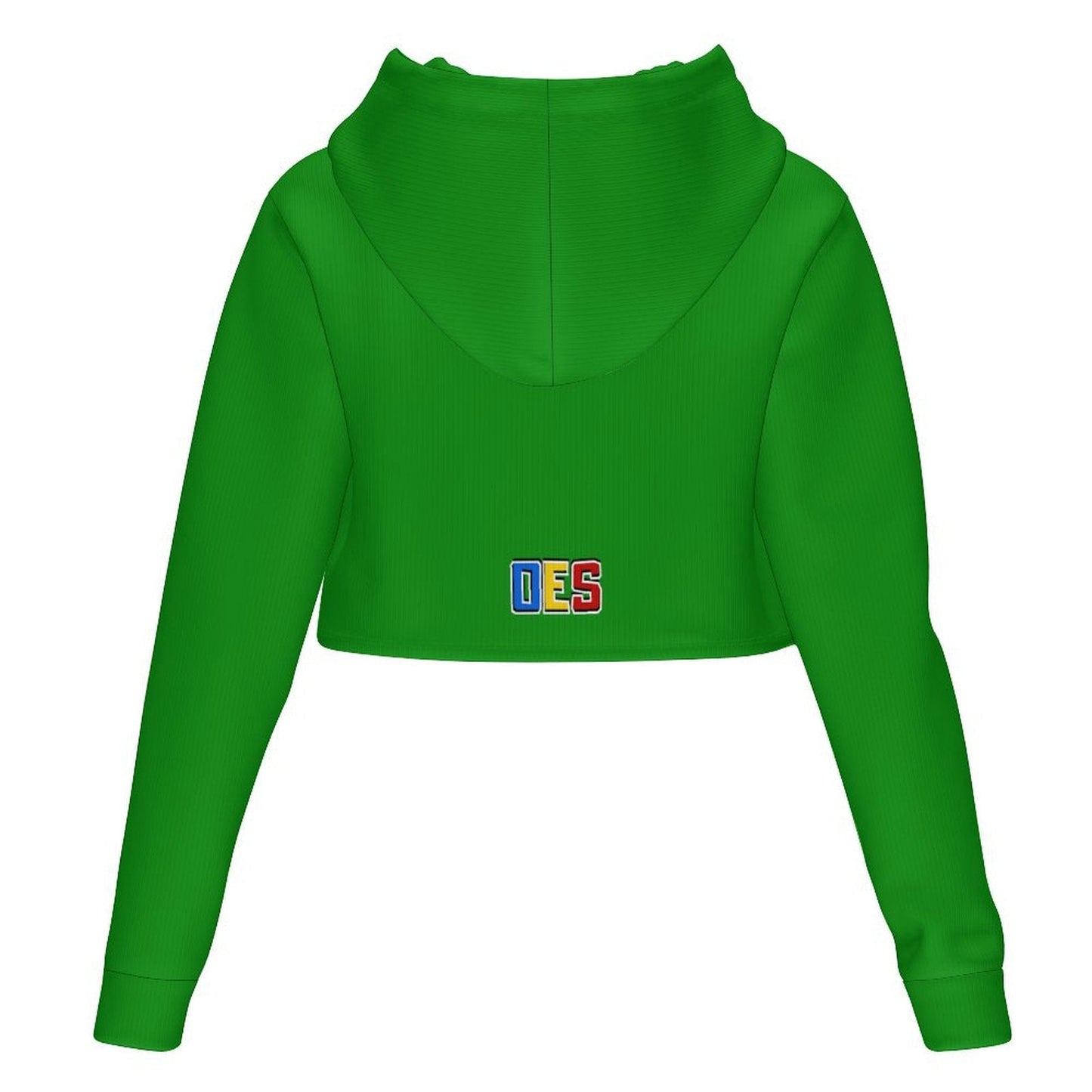 Eastern Star Green Cropped Hoodie - Sistarhood