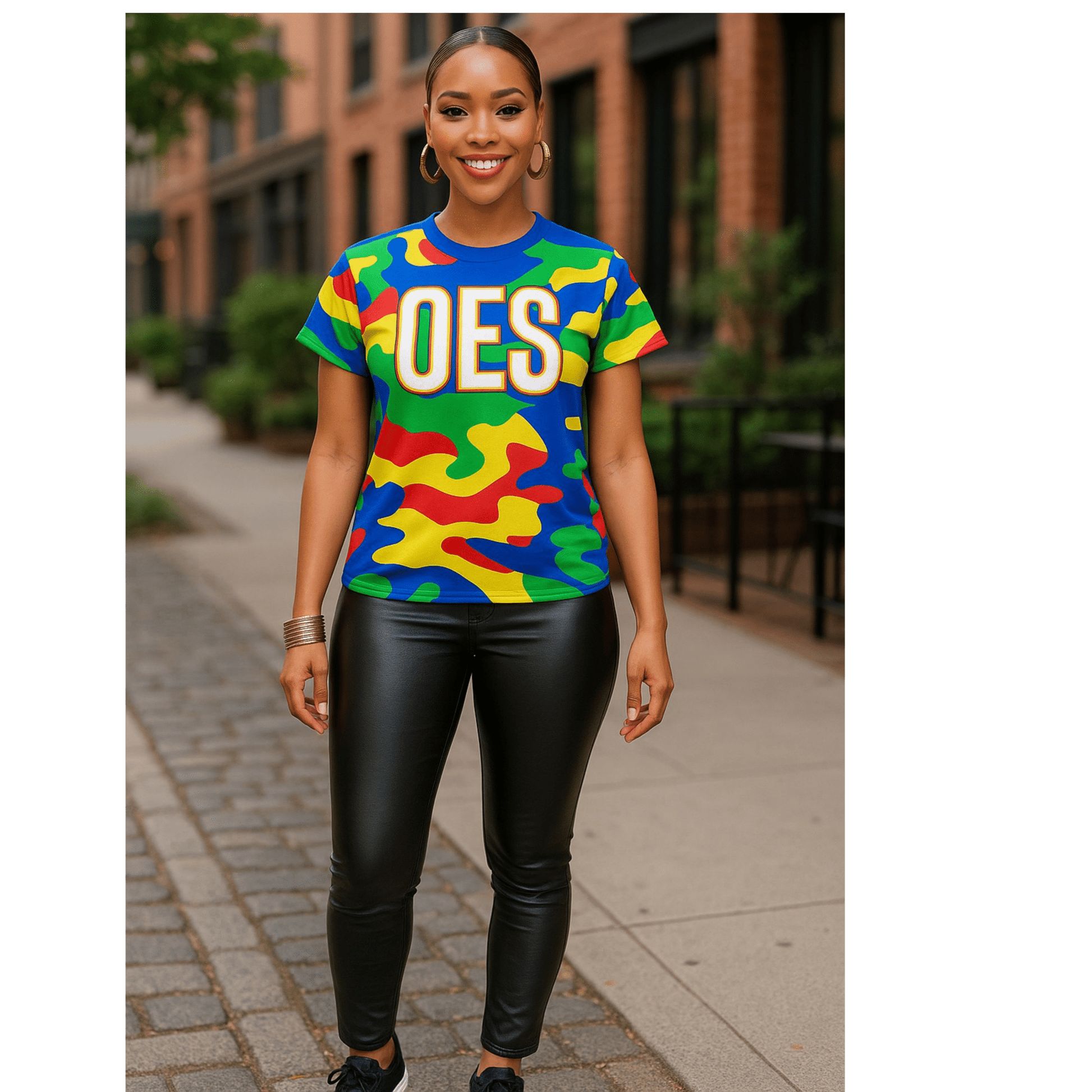 Eastern Star | OES Camo Colors Tee - Sistarhood