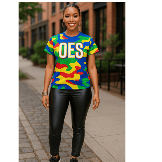 Eastern Star | OES Camo Colors Tee - Sistarhood