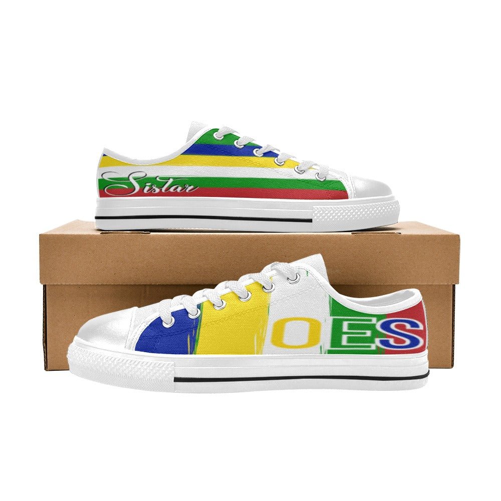 Eastern Star | OES Colorful Sneakers - Sistarhood