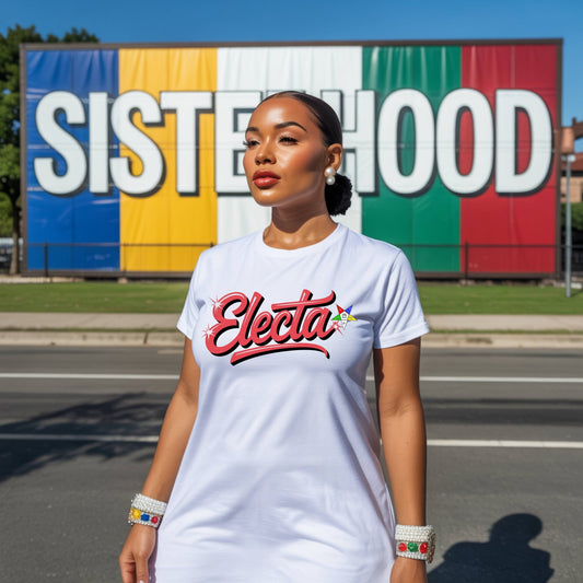 Eastern Star | OES Electa T-Shirt Dress - Sistarhood