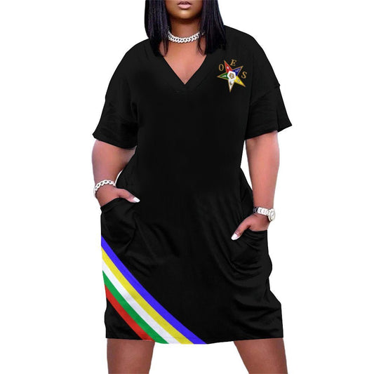 Eastern Star | OES Kinder Dress - Black - Sistarhood