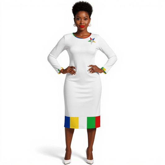 Eastern Star | OES Let It Shine Bodycon Dress - Sistarhood