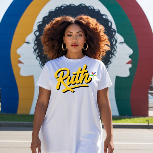 Eastern Star | OES Ruth T-Shirt Dress - Sistarhood