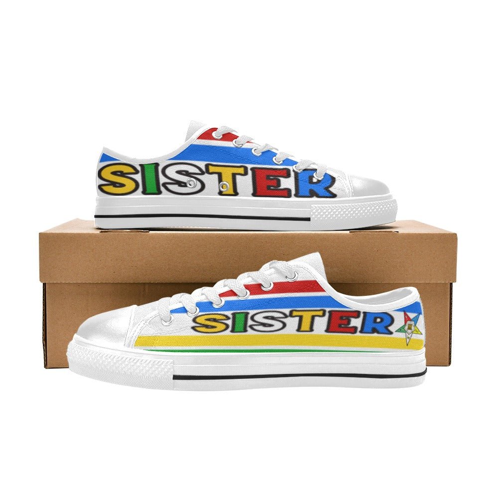 Eastern Star Sister Like Me Sneakers Canvas Sneakers - Sistarhood