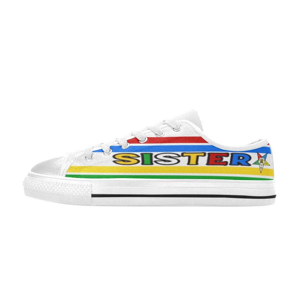 Eastern Star Sister Like Me Sneakers Canvas Sneakers - Sistarhood