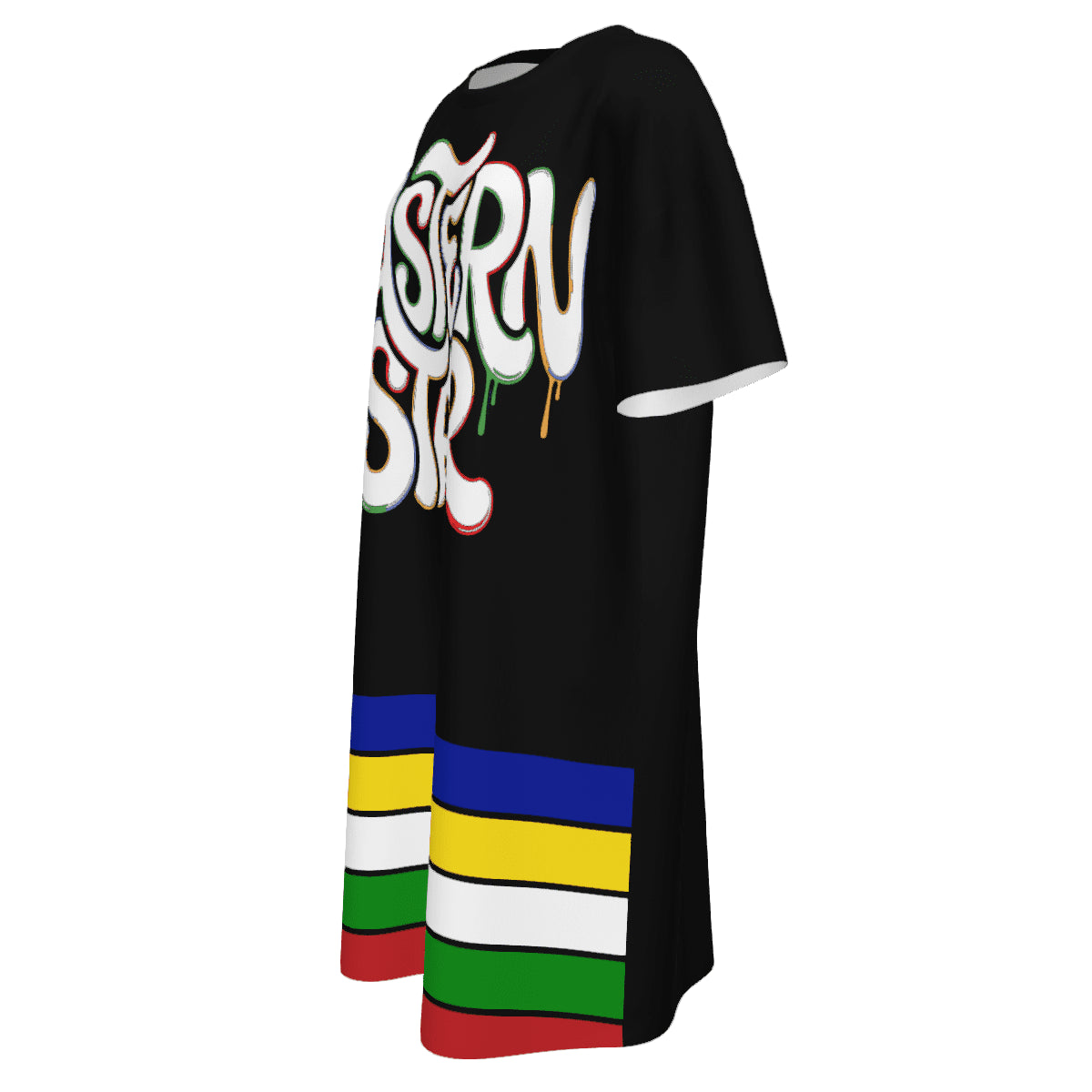 Eastern Star | Striped T-Shirt Dress - Sistarhood