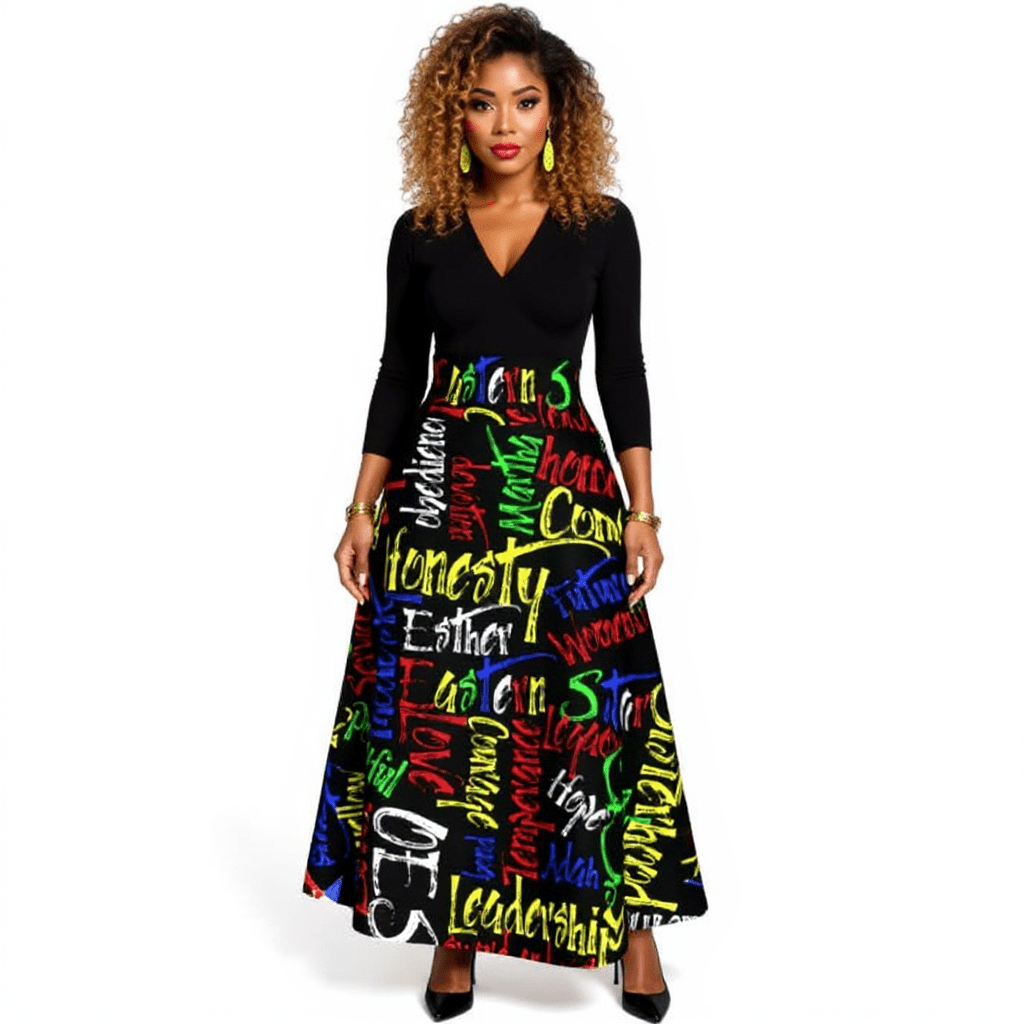 Eastern Star The Original OES Maxi Skirt - Sistarhood
