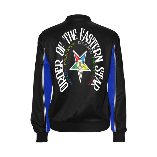 OES GRATEFUL SISTAR BLUE Bomber Jacket - Sistarhood