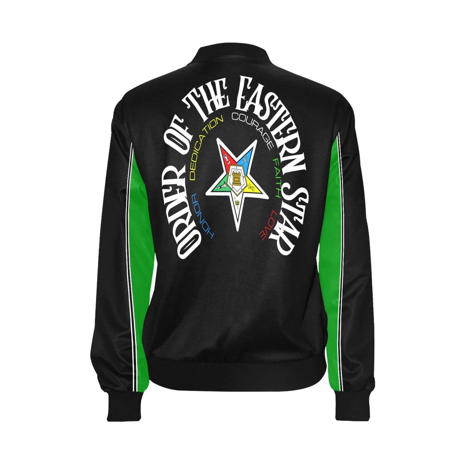 OES GRATEFUL SISTAR GREEN Bomber Jacket - Sistarhood