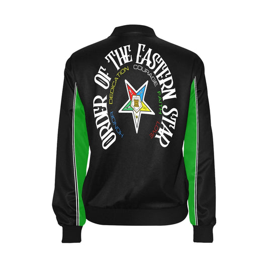 OES GRATEFUL SISTAR GREEN Bomber Jacket - Sistarhood