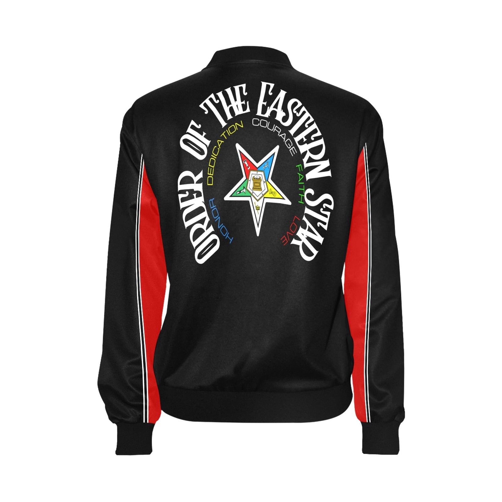 OES GRATEFUL SISTAR RED Bomber Jacket - Sistarhood