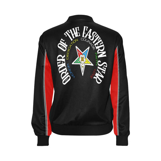 OES GRATEFUL SISTAR RED Bomber Jacket - Sistarhood