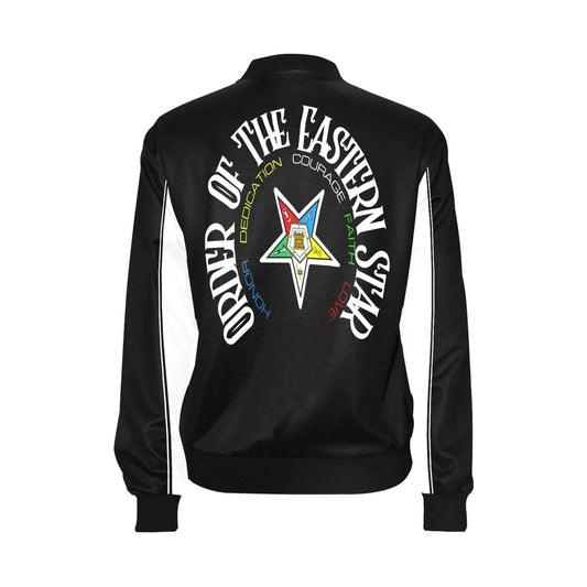 OES GRATEFUL SISTAR WHITE Bomber Jacket - Sistarhood