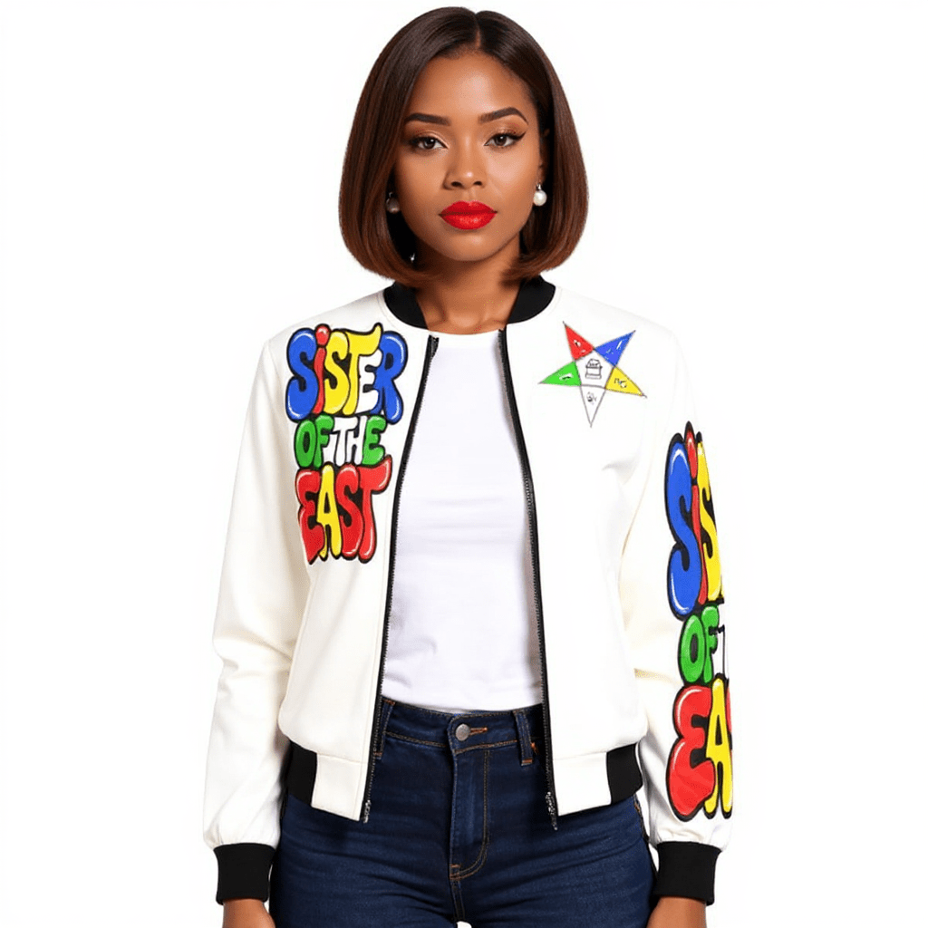 OES Sister of the East Bomber Jacket - Sistarhood