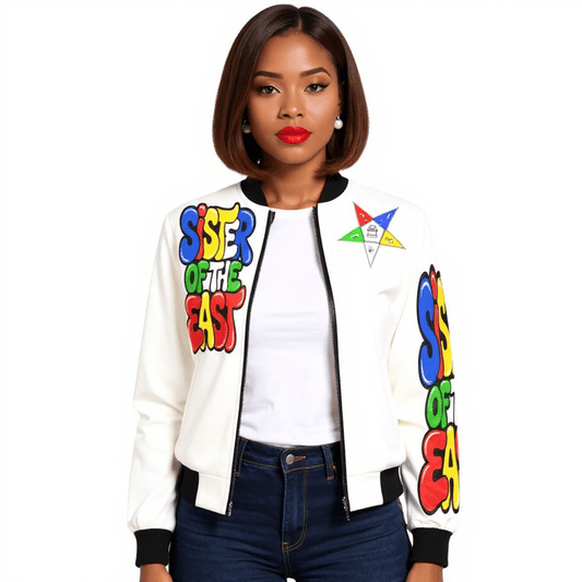 OES Sister of the East Bomber Jacket - Sistarhood