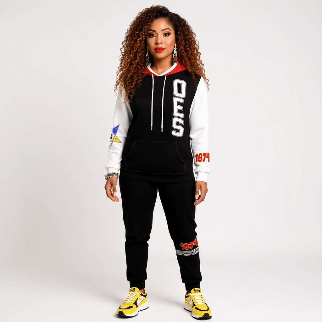 Order Of The Eastern Star 1874 Jogger Set Retro 1 - Sistarhood