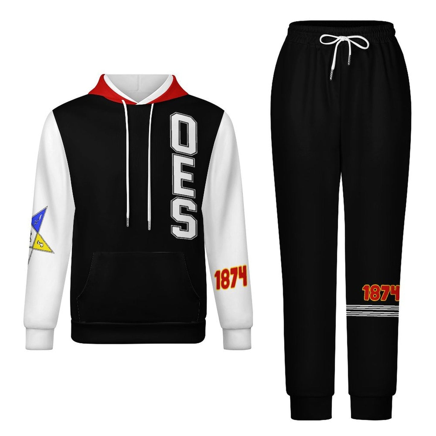 Order Of The Eastern Star 1874 Jogger Set Retro 1 - Sistarhood