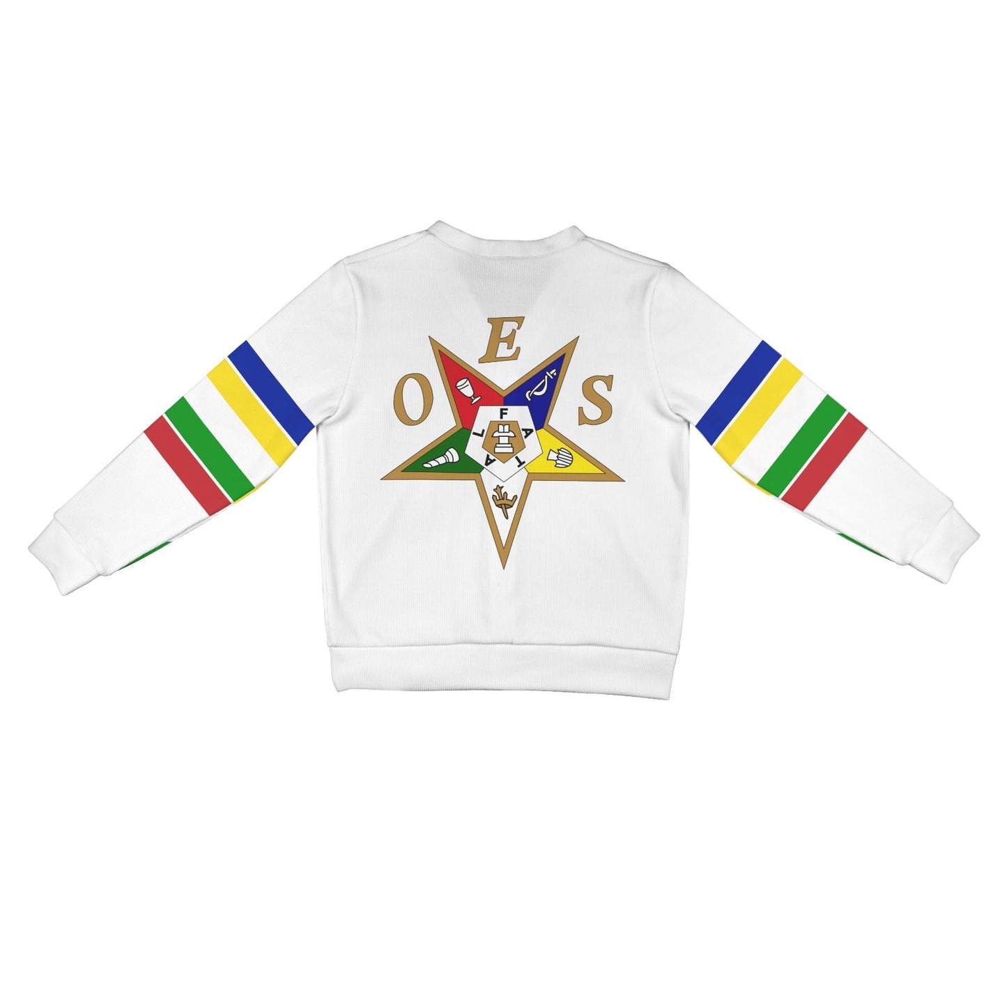 Order Of The Eastern Star Light Ribbed Cardigan II - Sistarhood