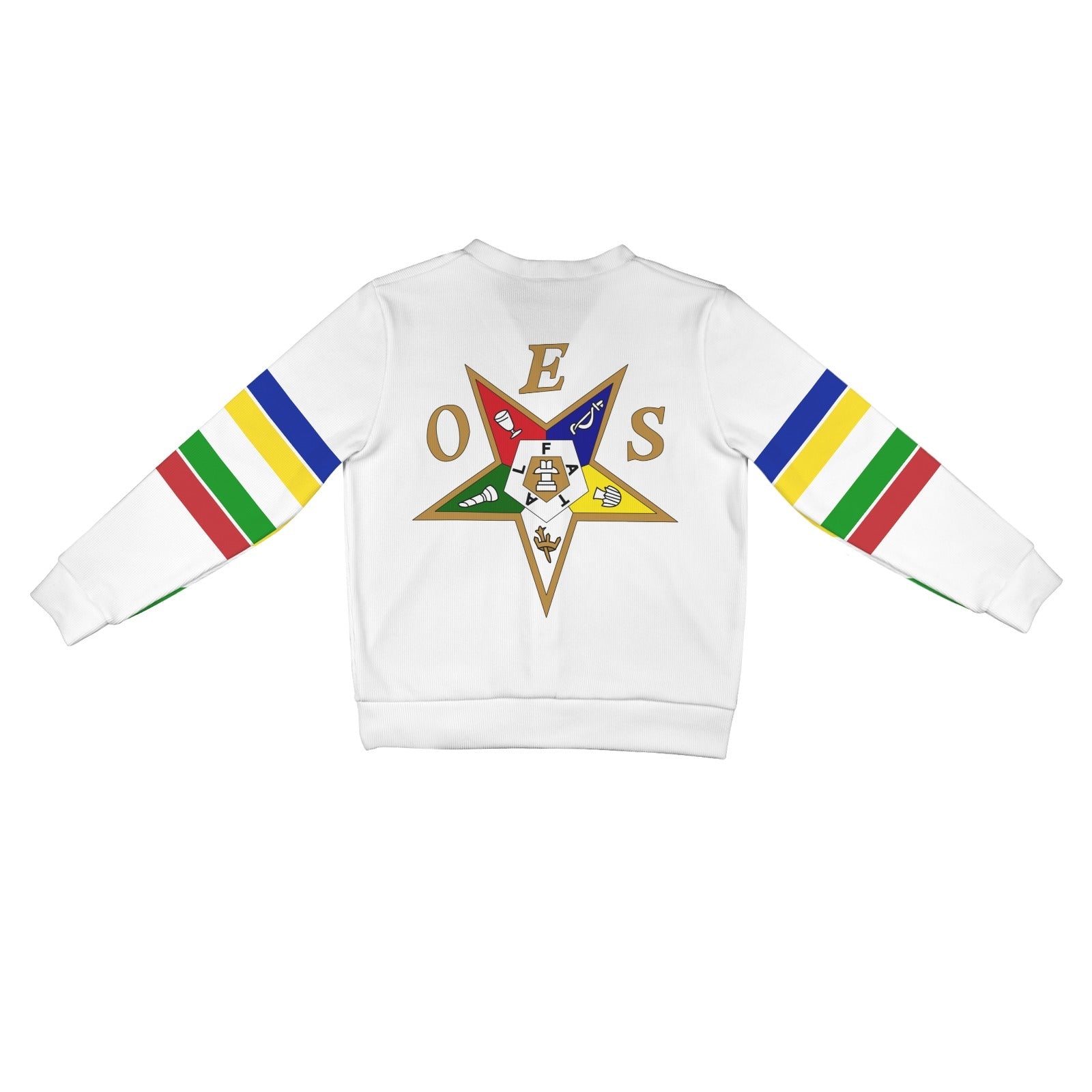 Order Of The Eastern Star Light Ribbed Cardigan II - Sistarhood