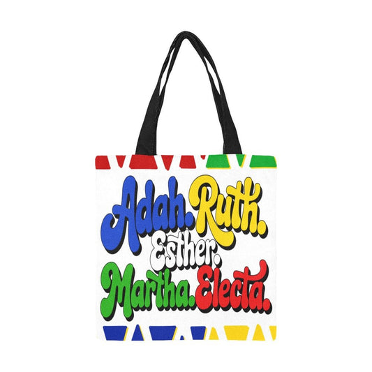 Order of the Eastern Star | Star Points Canvas Tote Bag - Sistarhood